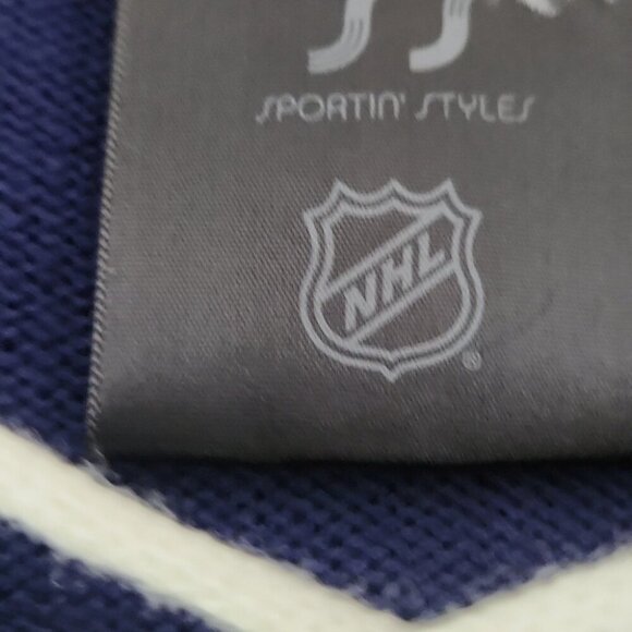 NHL | Buffalo Sabres Stylish Knitted Cowl Hood Poncho sz OS - Picture 4 of 5